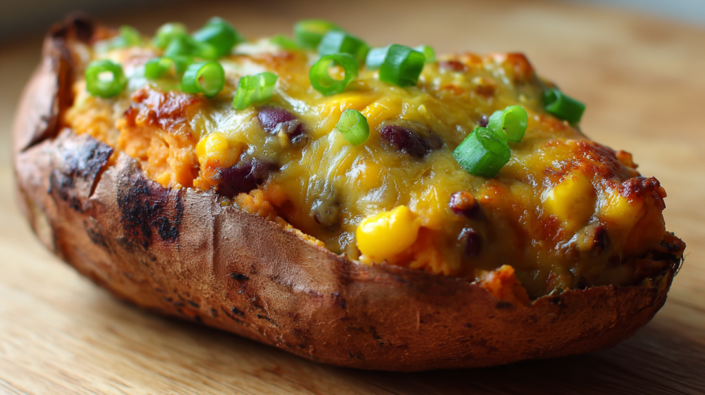 Loaded Sweet Potato Skins