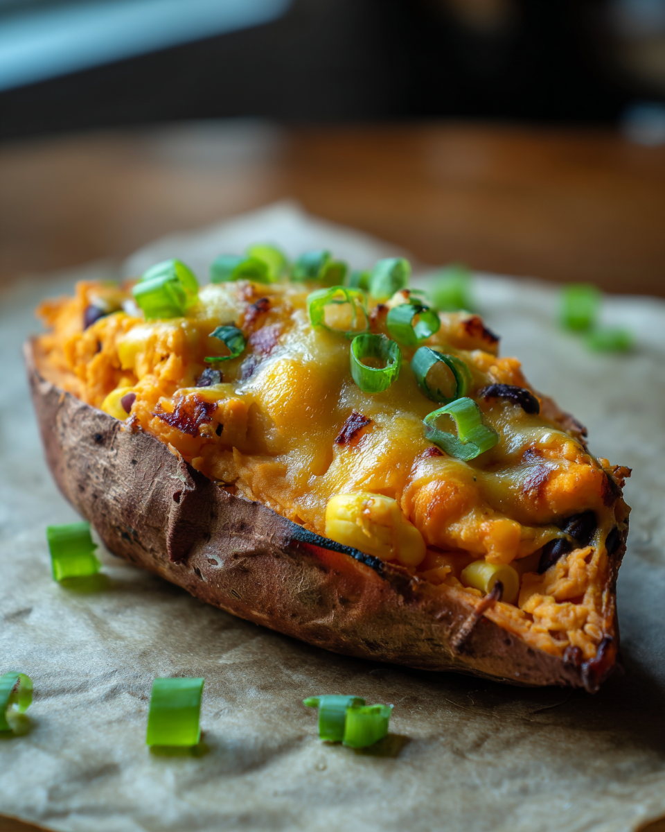 Loaded Sweet Potato Skins - detail 4