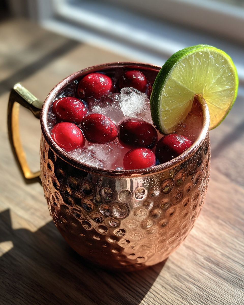 Merry Cranberry Moscow Mule - detail 1