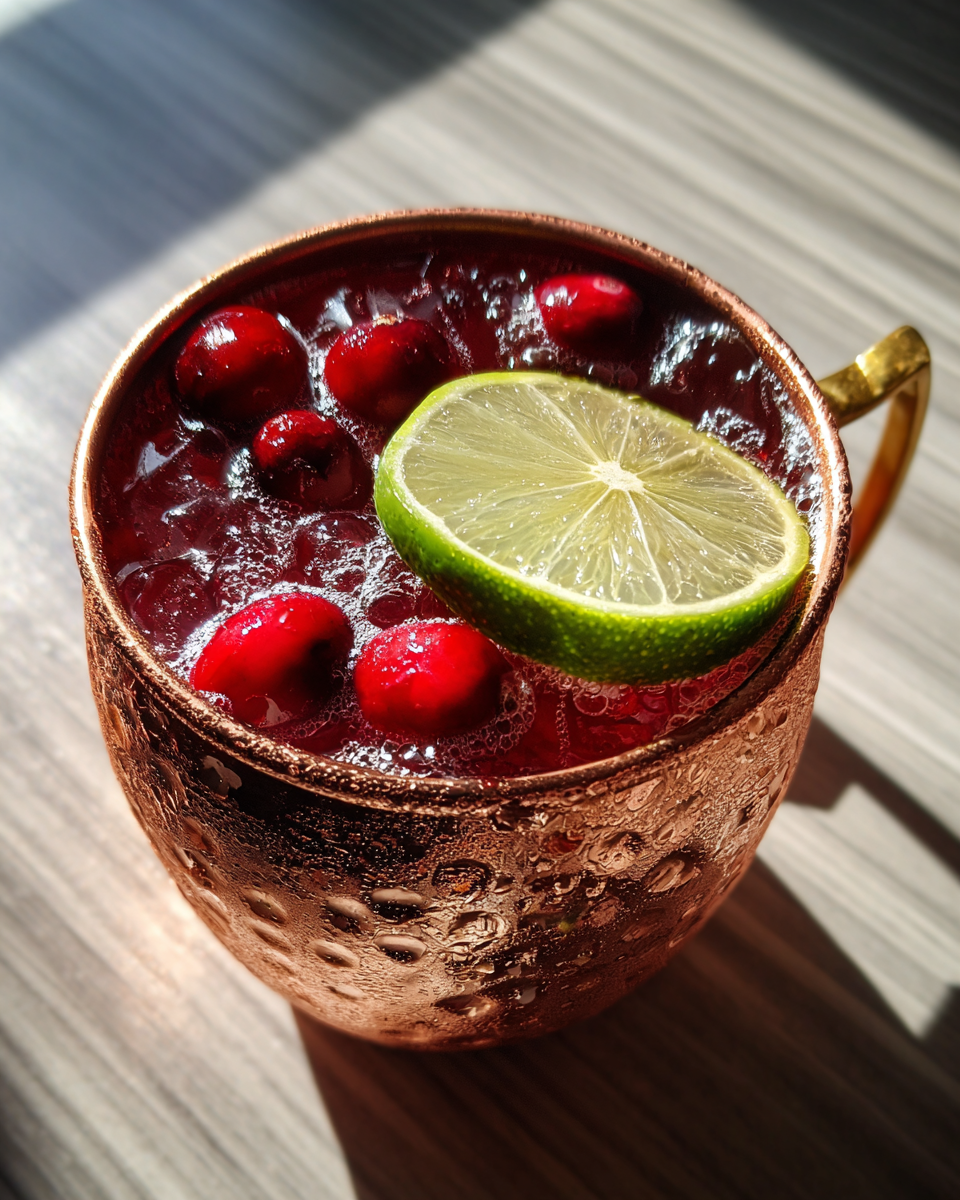 Merry Cranberry Moscow Mule - detail 2