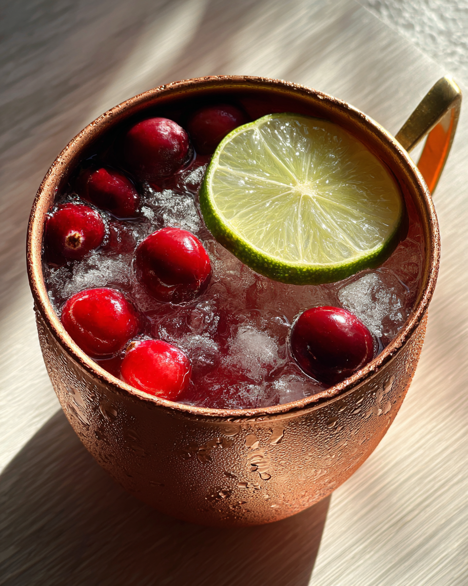 Merry Cranberry Moscow Mule - detail 3