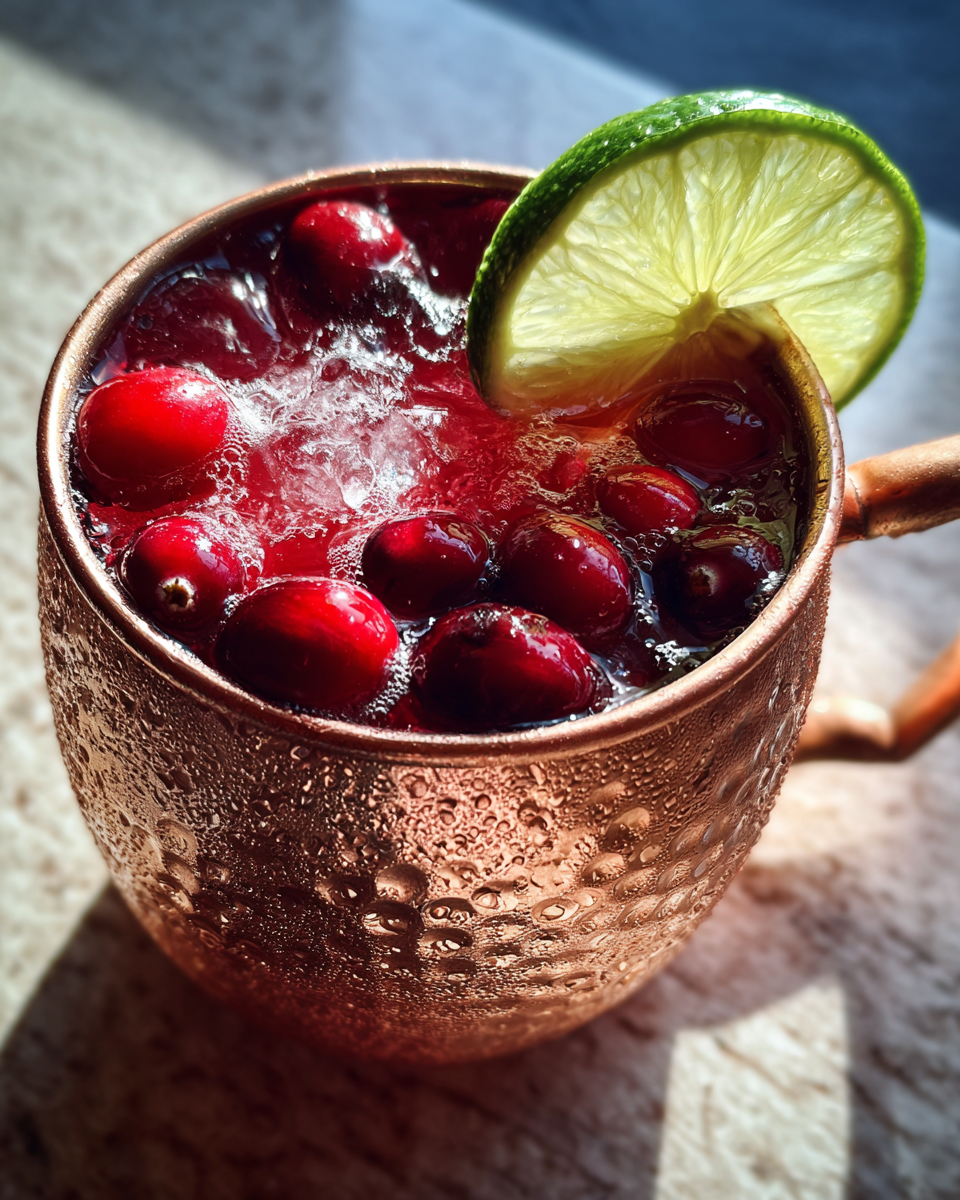 Merry Cranberry Moscow Mule - detail 4