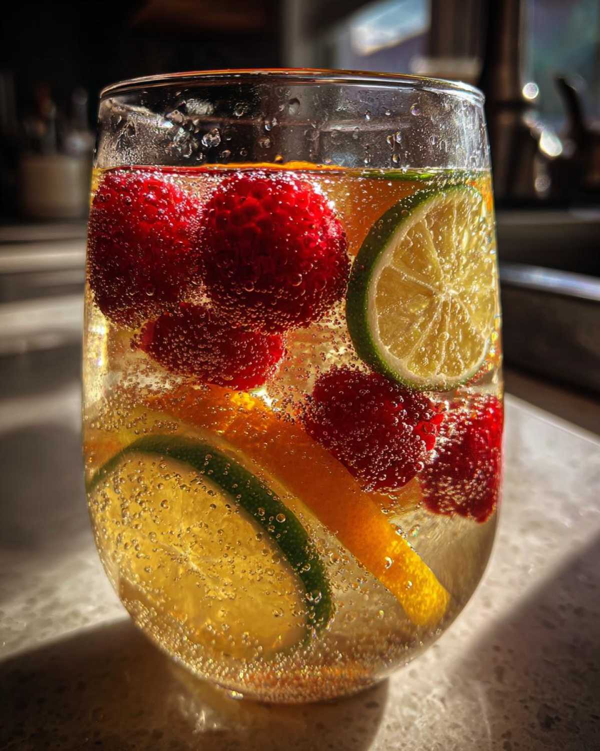 New Year’s Champagne Punch - detail 1