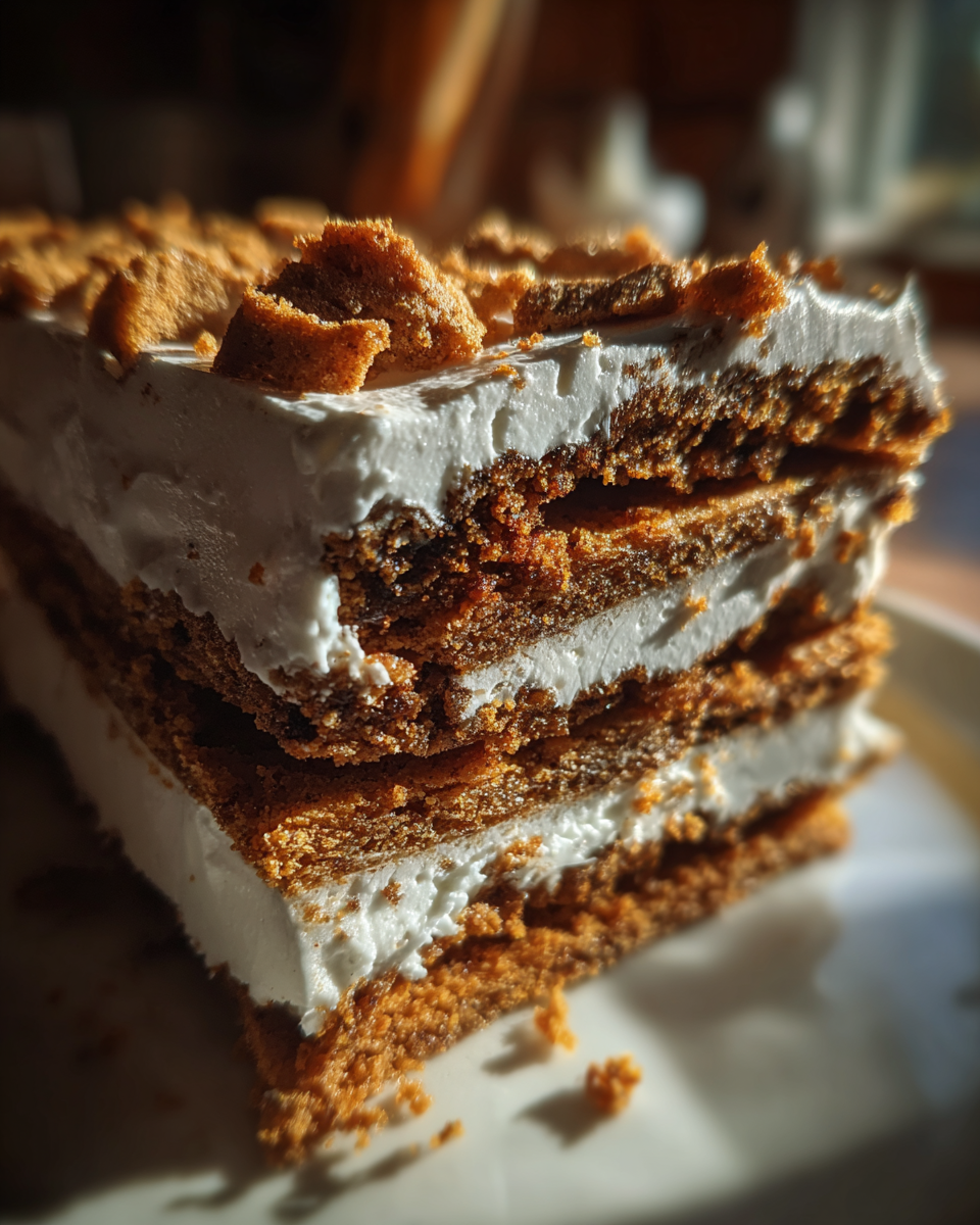 No-Bake Gingerbread Icebox Cake - detail 1