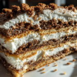No-Bake Gingerbread Icebox Cake