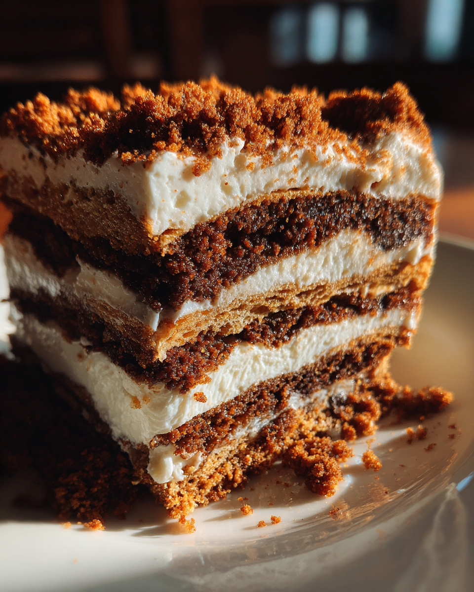 No-Bake Gingerbread Icebox Cake - detail 2