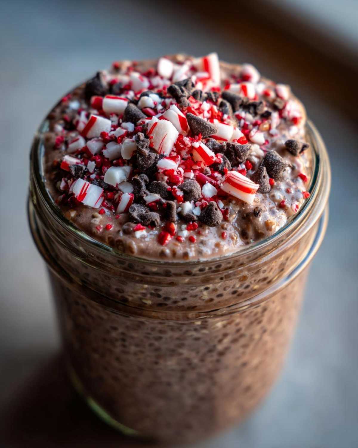 Overnight Peppermint Mocha Oats - detail 1