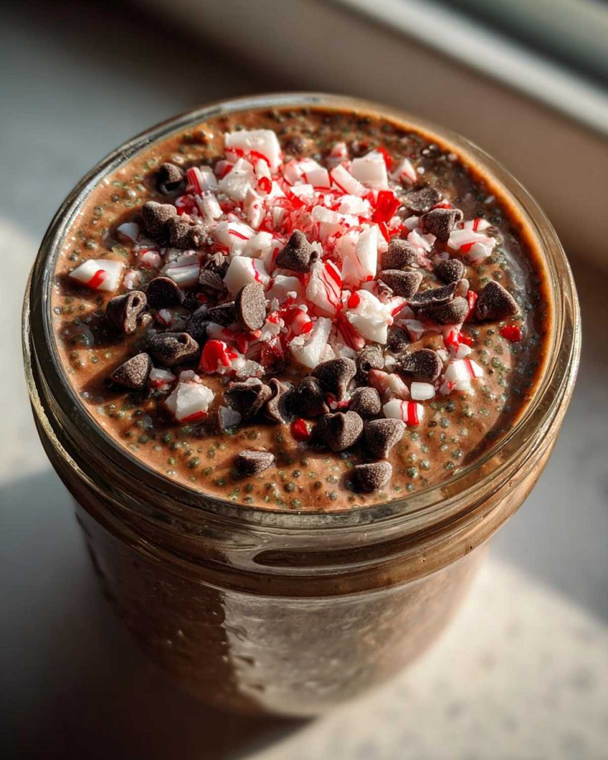 Overnight Peppermint Mocha Oats - detail 3