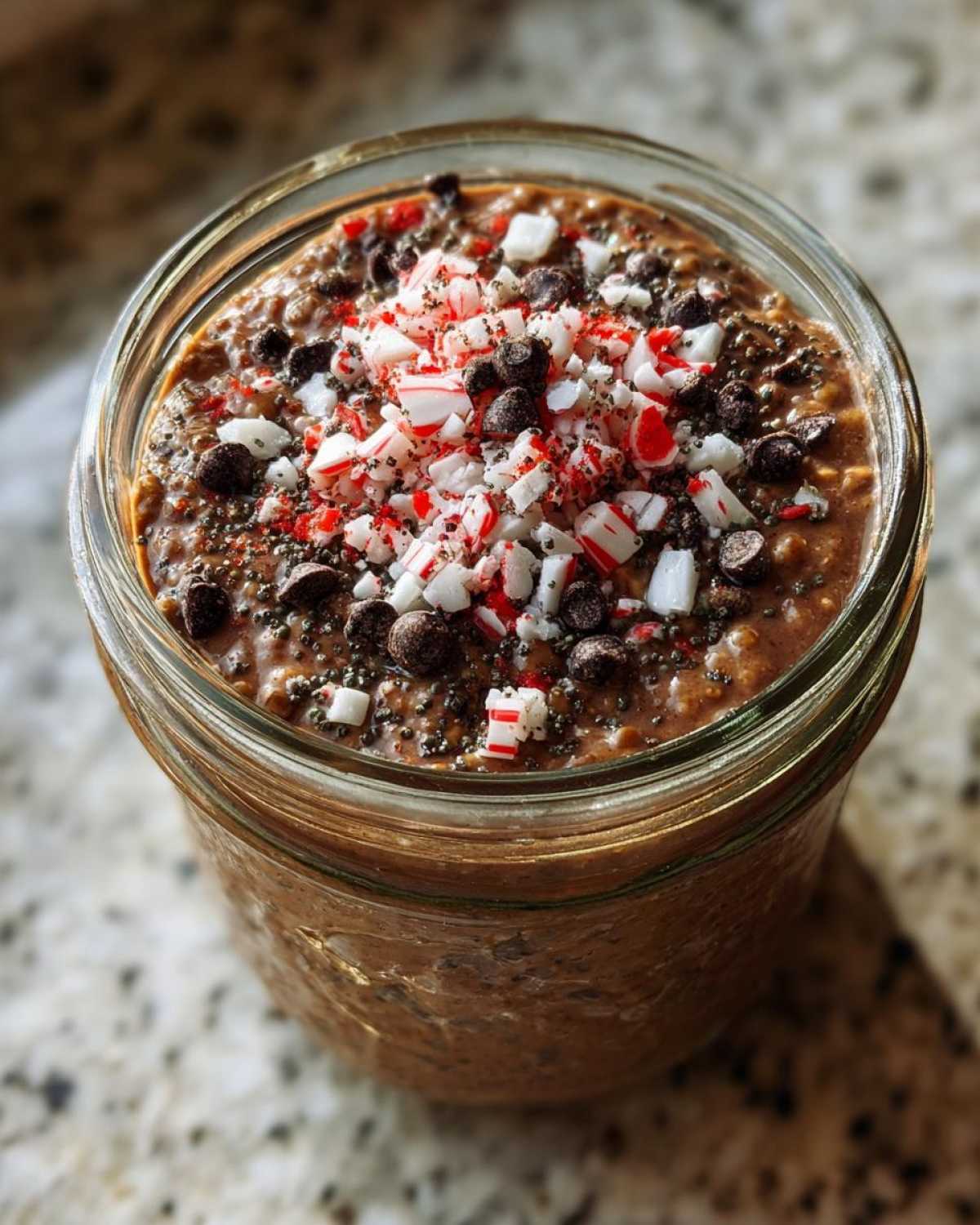 Overnight Peppermint Mocha Oats - detail 4