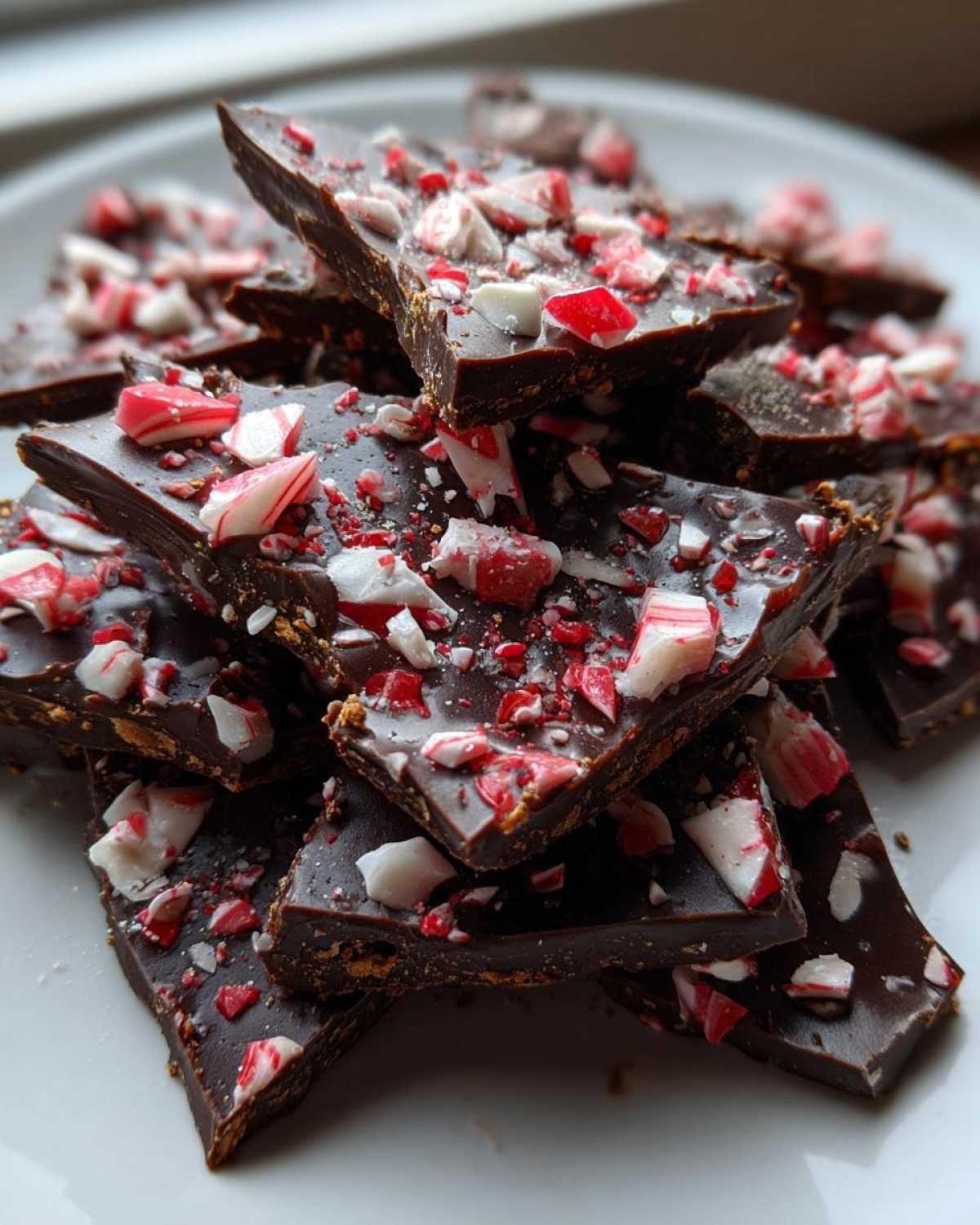 Peppermint Brownie Brittle - detail 1