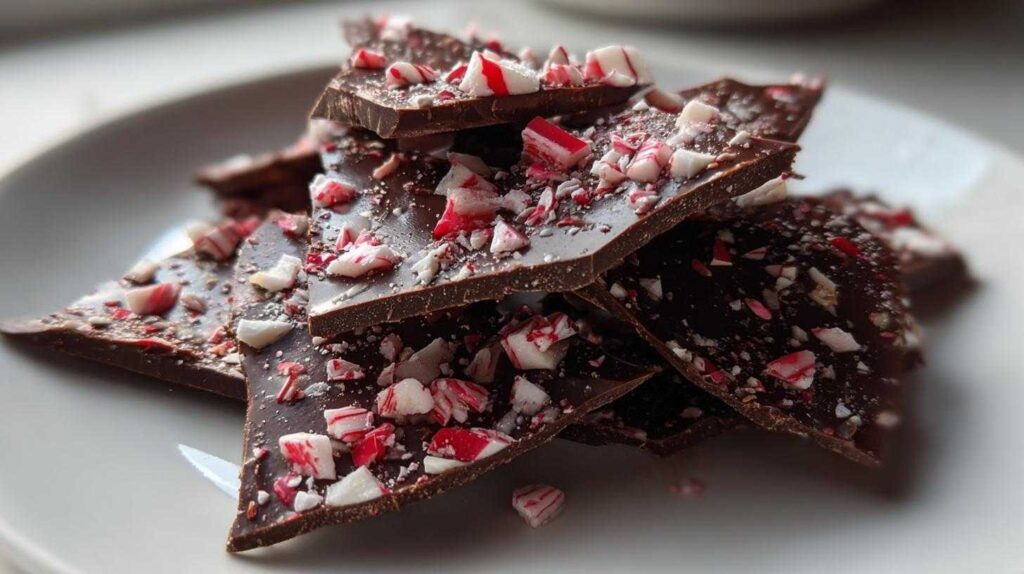 Peppermint Brownie Brittle