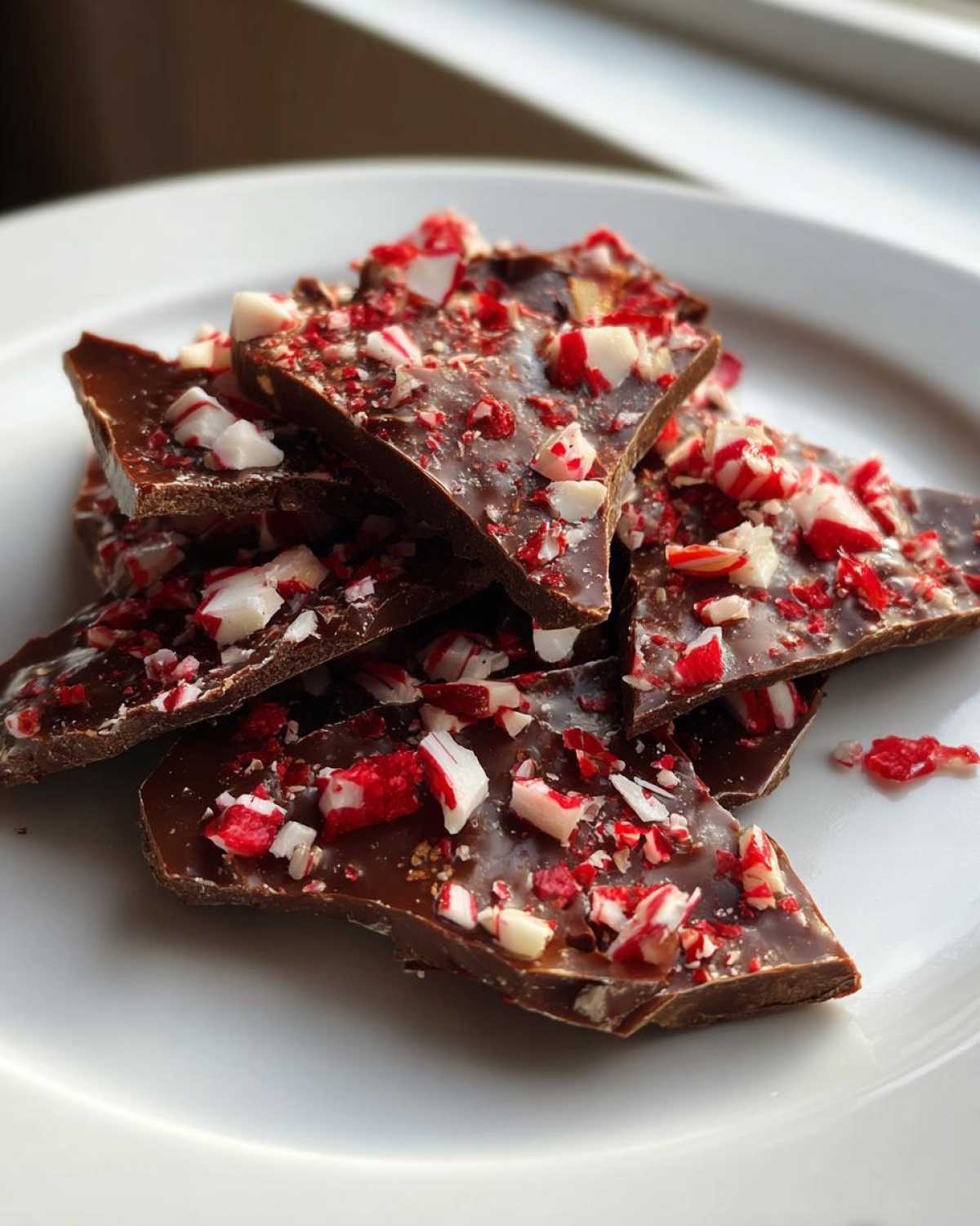 Peppermint Brownie Brittle - detail 2