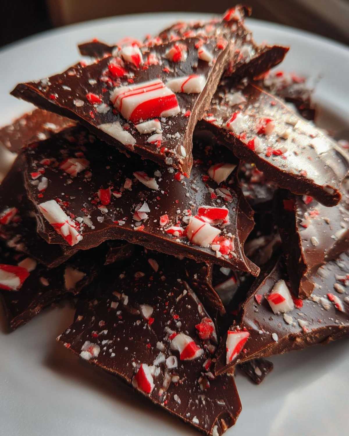 Peppermint Brownie Brittle - detail 3
