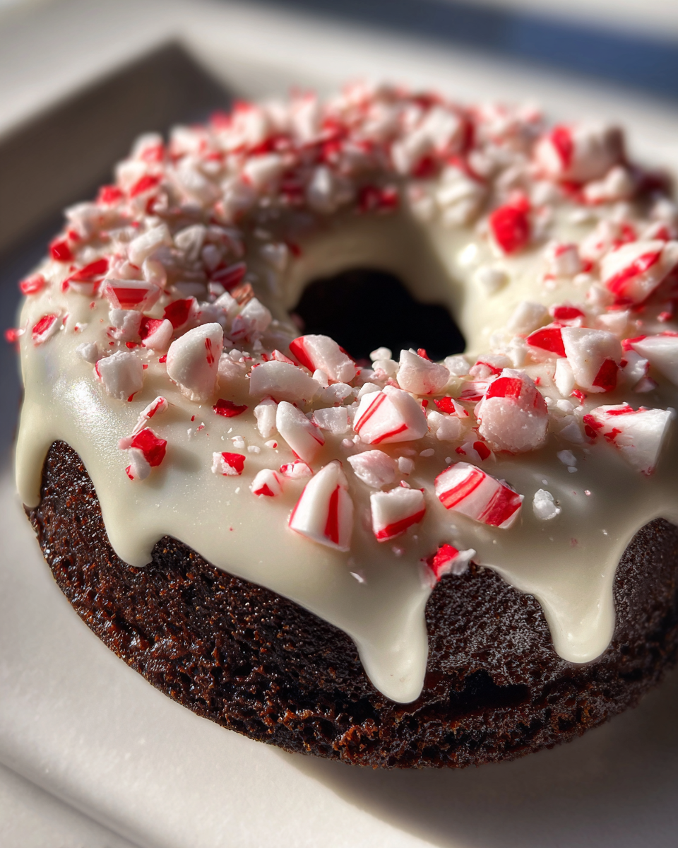 Peppermint Mocha Donuts - detail 1