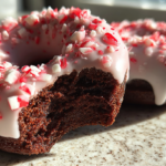 Peppermint Mocha Donuts