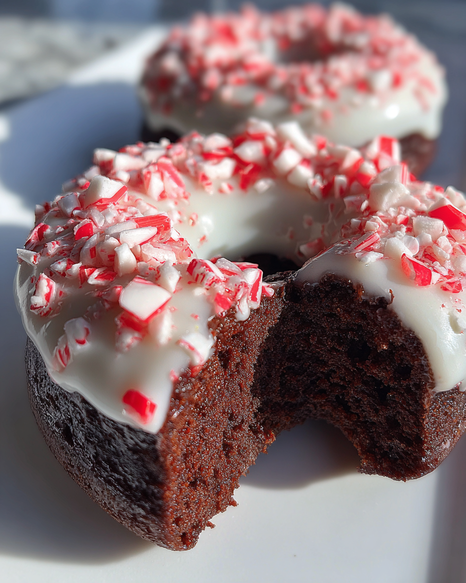 Peppermint Mocha Donuts - detail 2