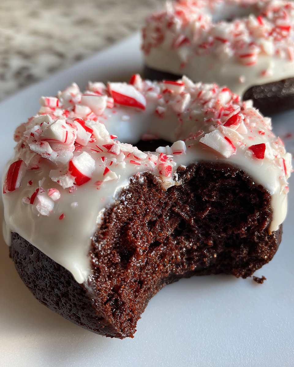 Peppermint Mocha Donuts - detail 4