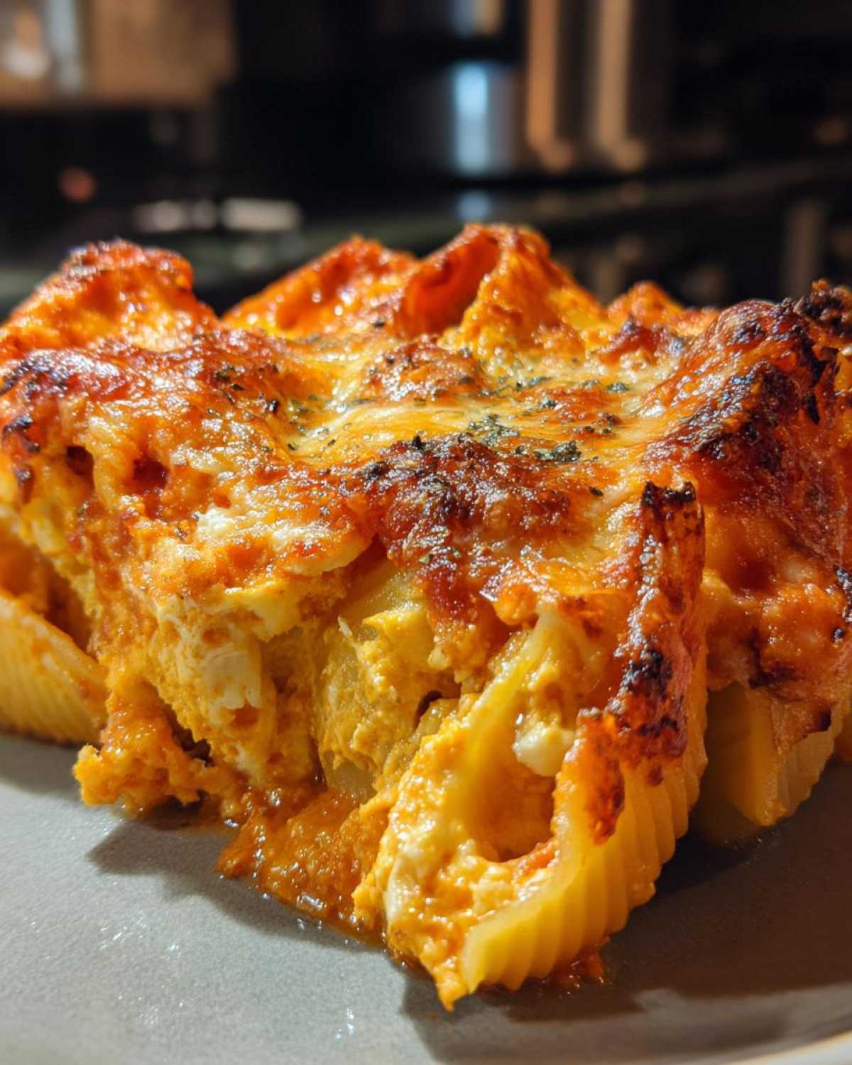Pumpkin Ricotta Stuffed Shells - detail 2