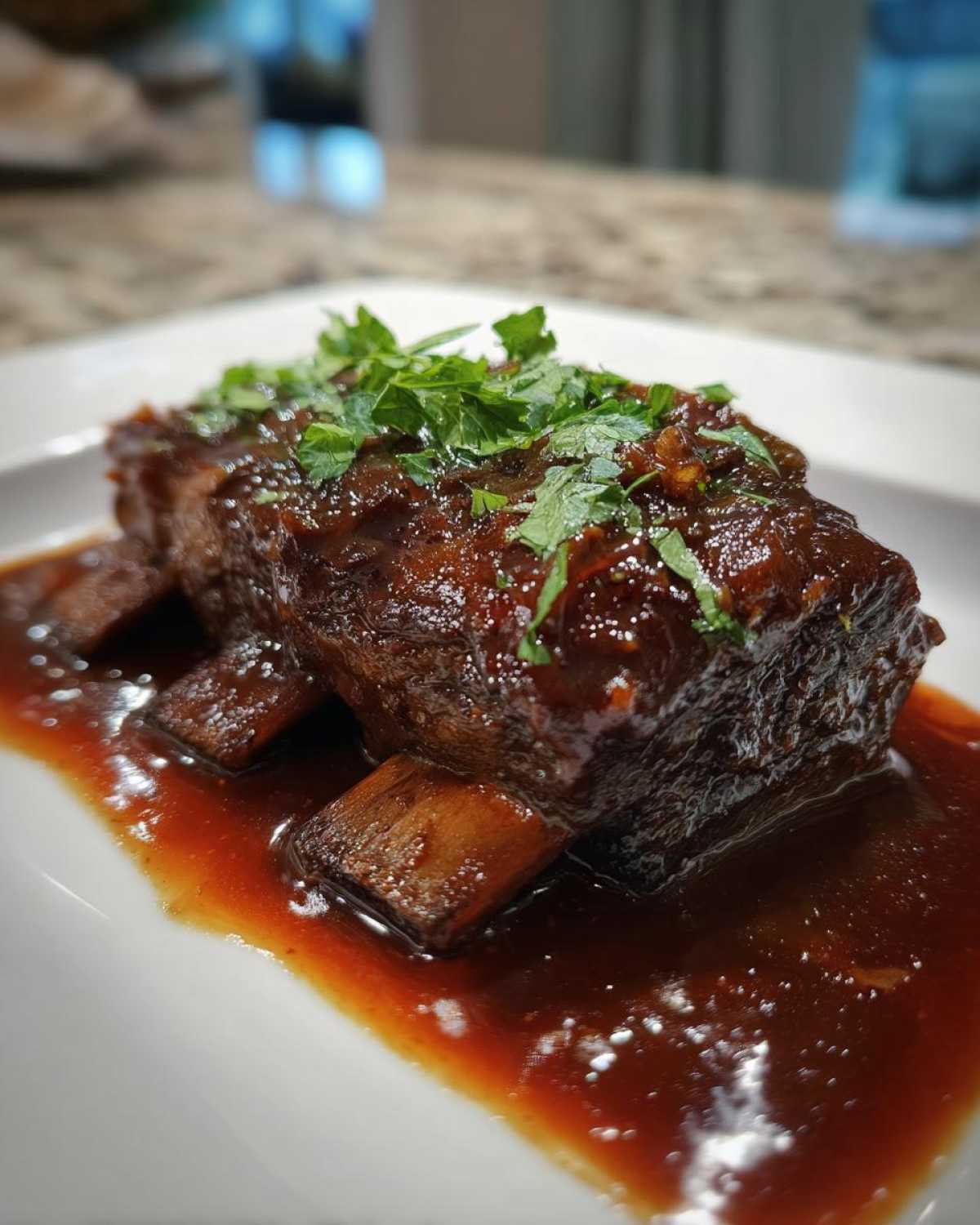 Red Wine Braised Short Ribs - detail 1