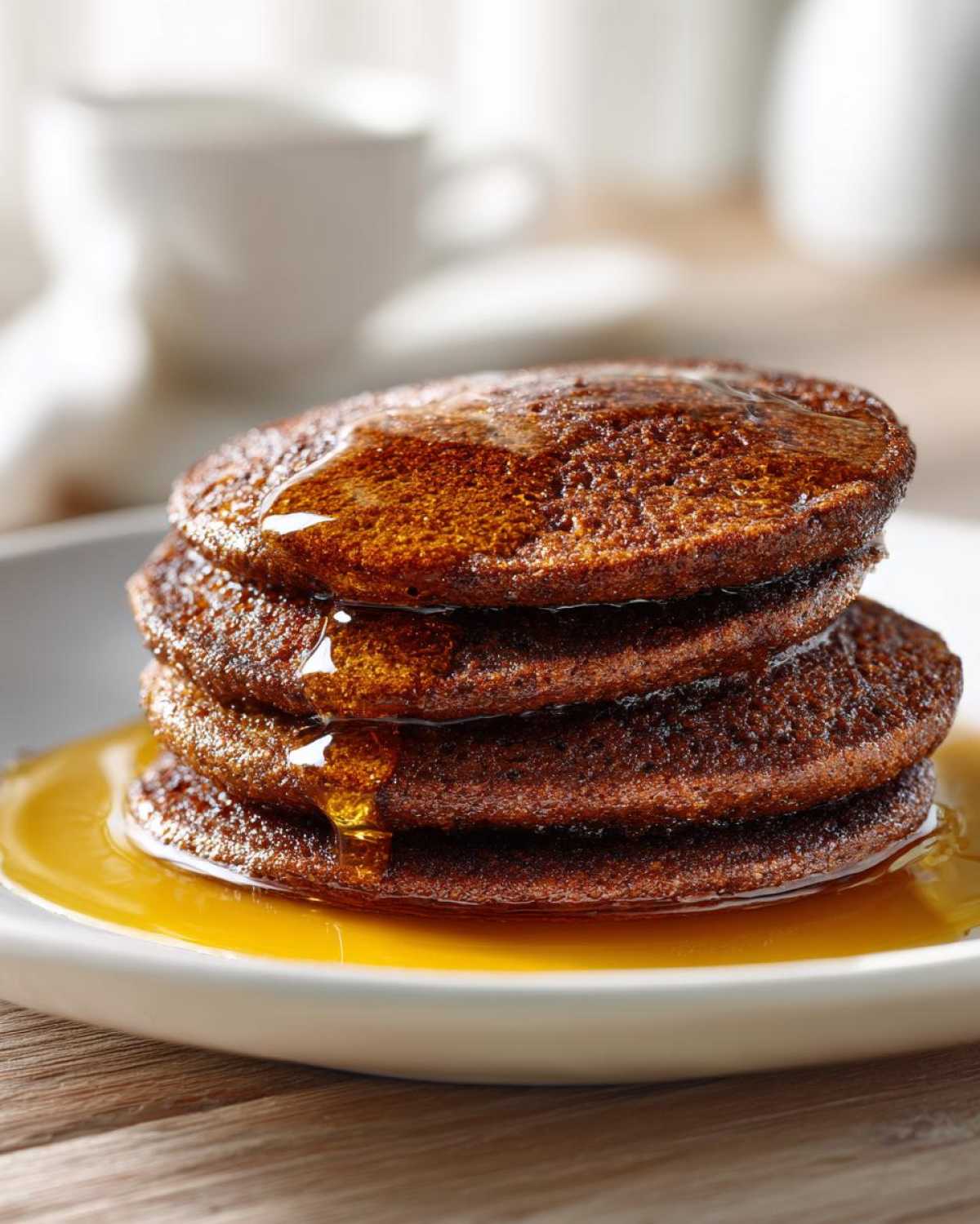 Secret Ingredient Gingerbread Pancakes - detail 1