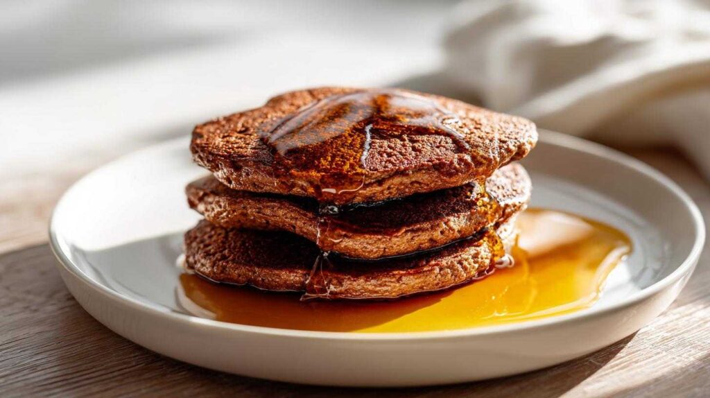 Secret Ingredient Gingerbread Pancakes