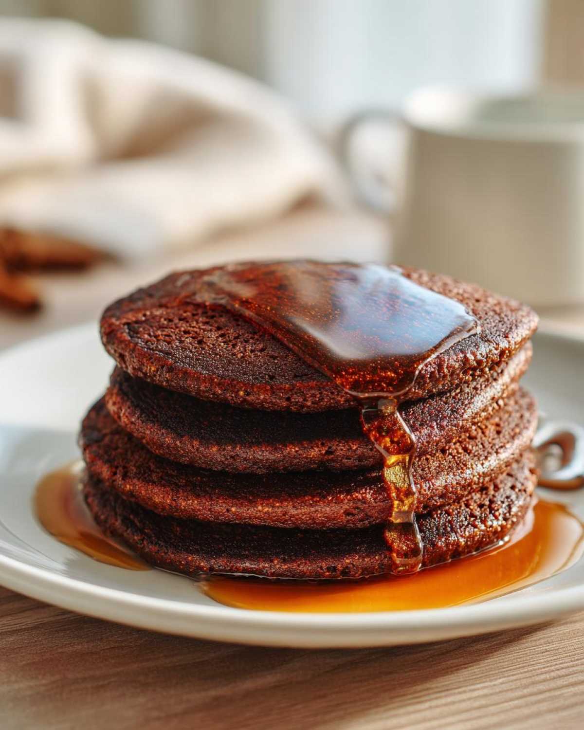 Secret Ingredient Gingerbread Pancakes - detail 4