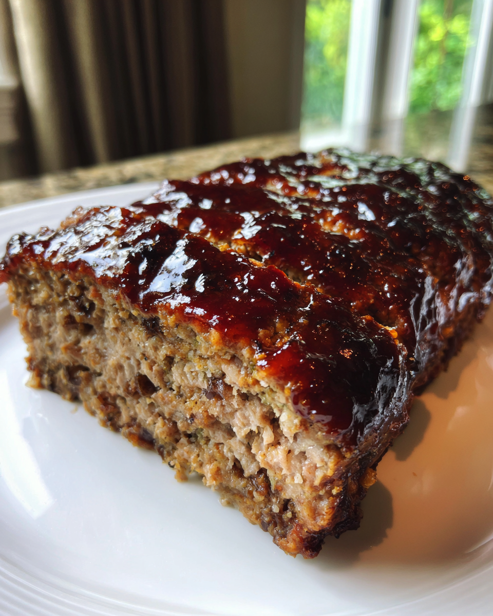 Teriyaki-Glazed Meatloaf - detail 1