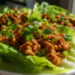 Teriyaki Turkey Lettuce Wraps
