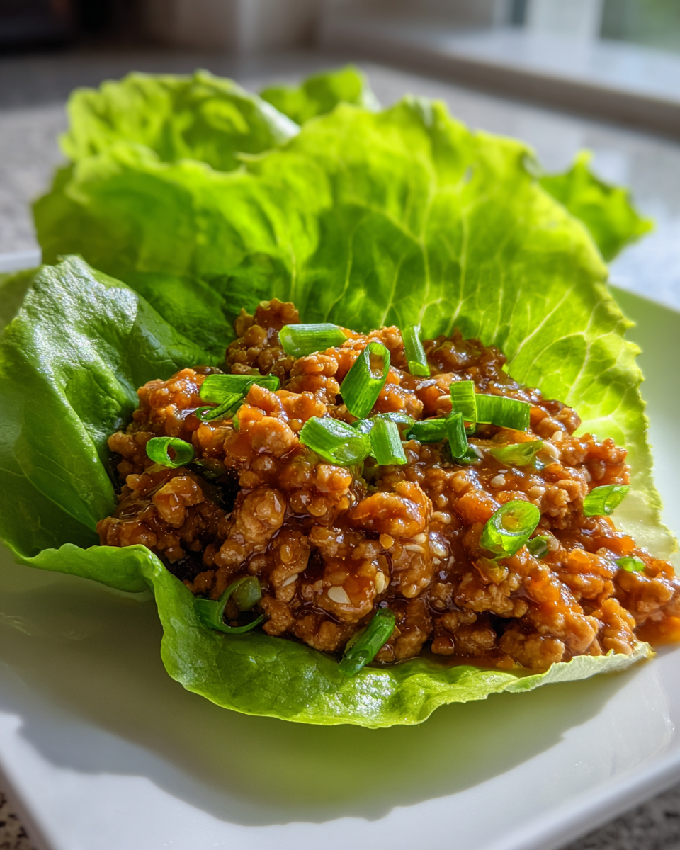 Teriyaki Turkey Lettuce Wraps - detail 2