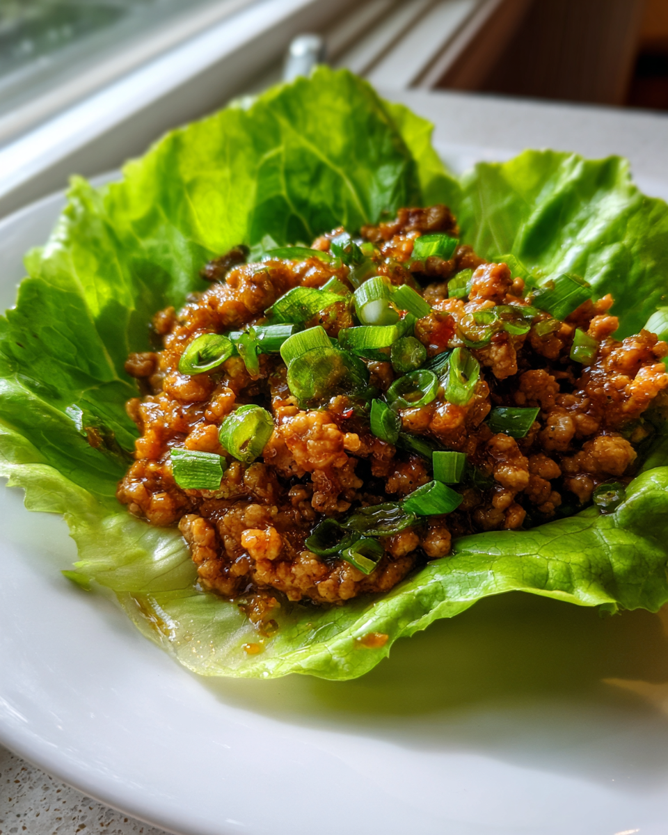 Teriyaki Turkey Lettuce Wraps - detail 3