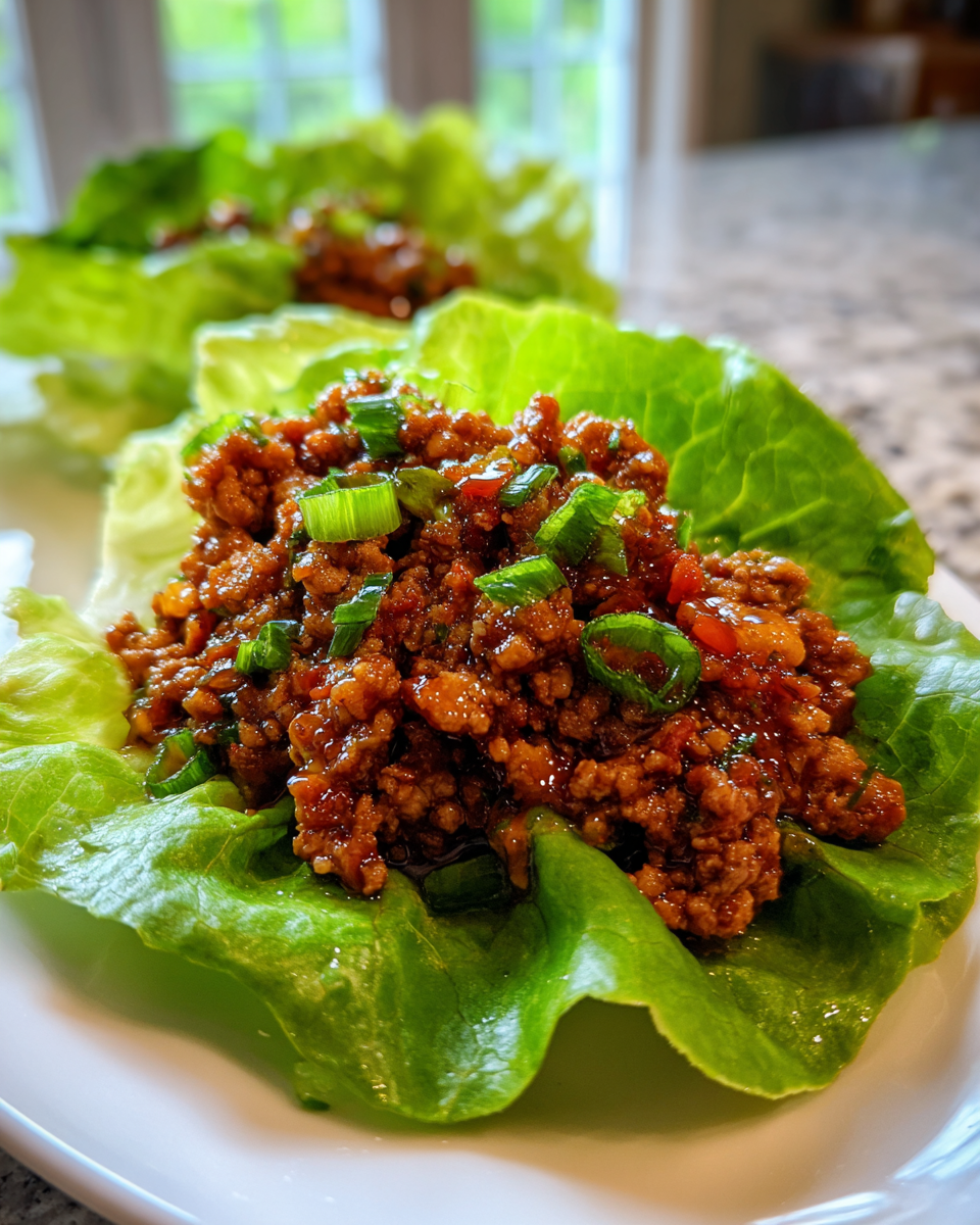 Teriyaki Turkey Lettuce Wraps - detail 4