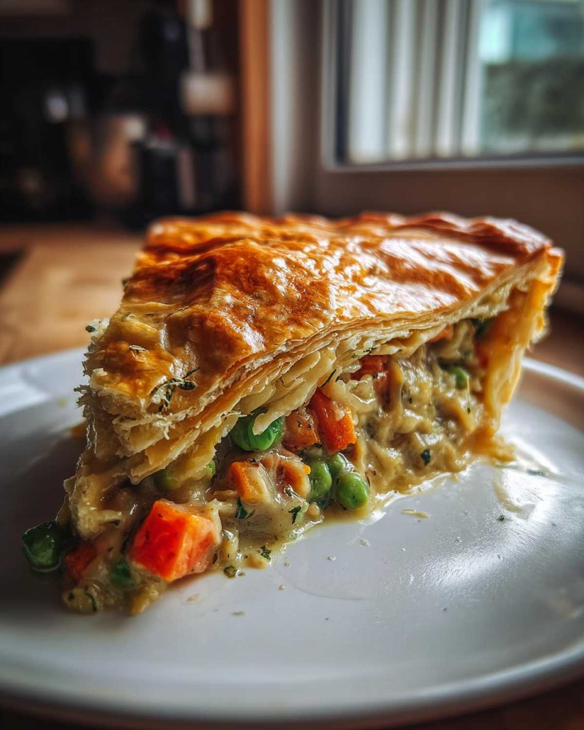 Veggie Pot Pie with Leaf Crust - detail 1