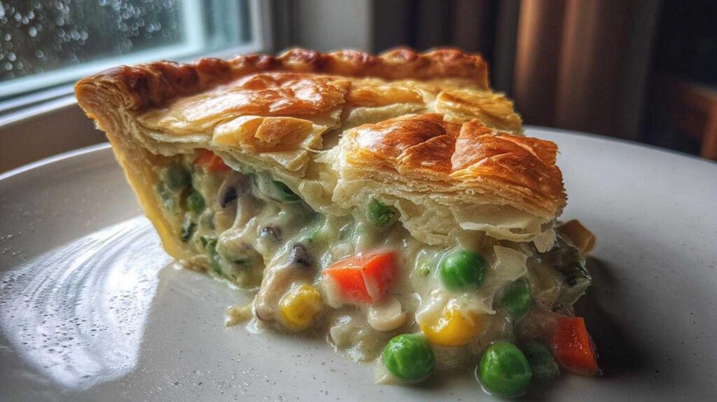Veggie Pot Pie with Leaf Crust