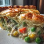 Veggie Pot Pie with Leaf Crust