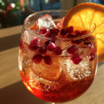 Winter Aperol Spritz with Pomegranate