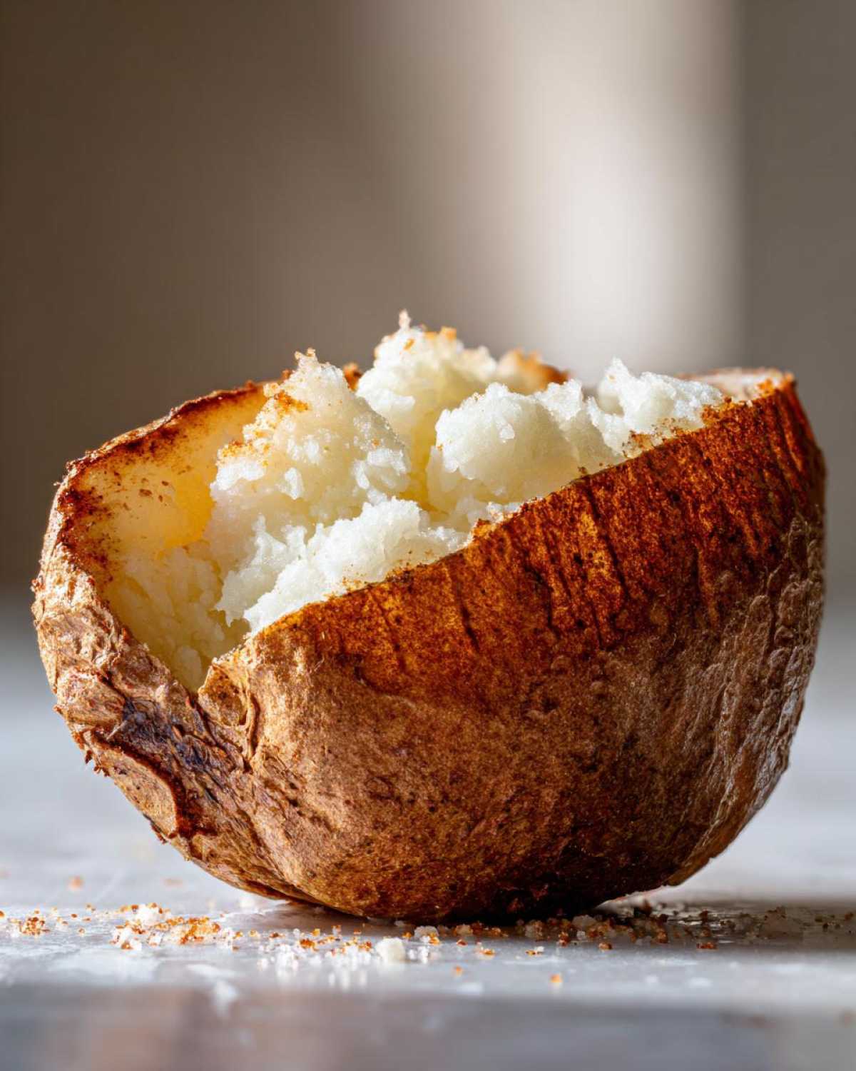 air fryer baked potato - detail 1