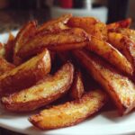 air fryer potato wedges