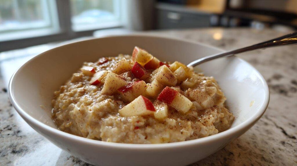 apple cinnamon oatmeal
