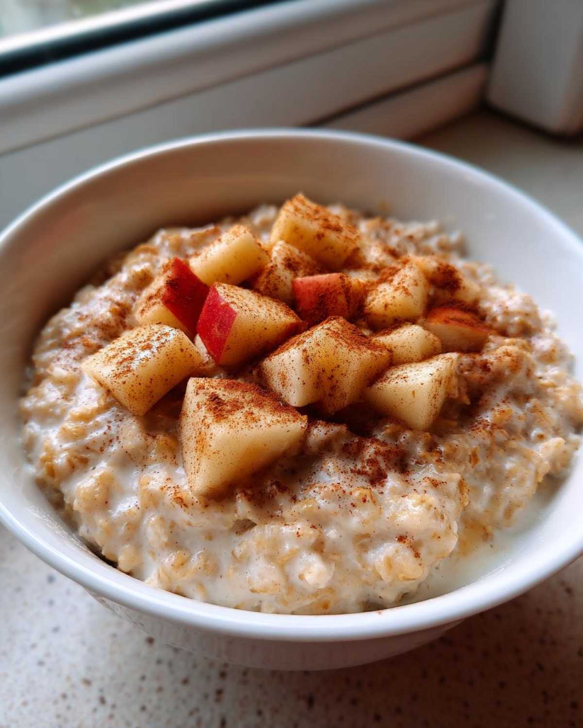 apple cinnamon oatmeal - detail 2