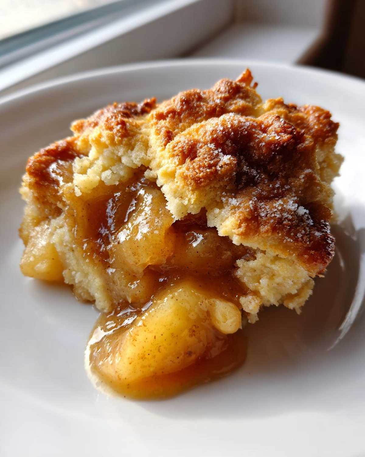 apple cobbler - detail 1