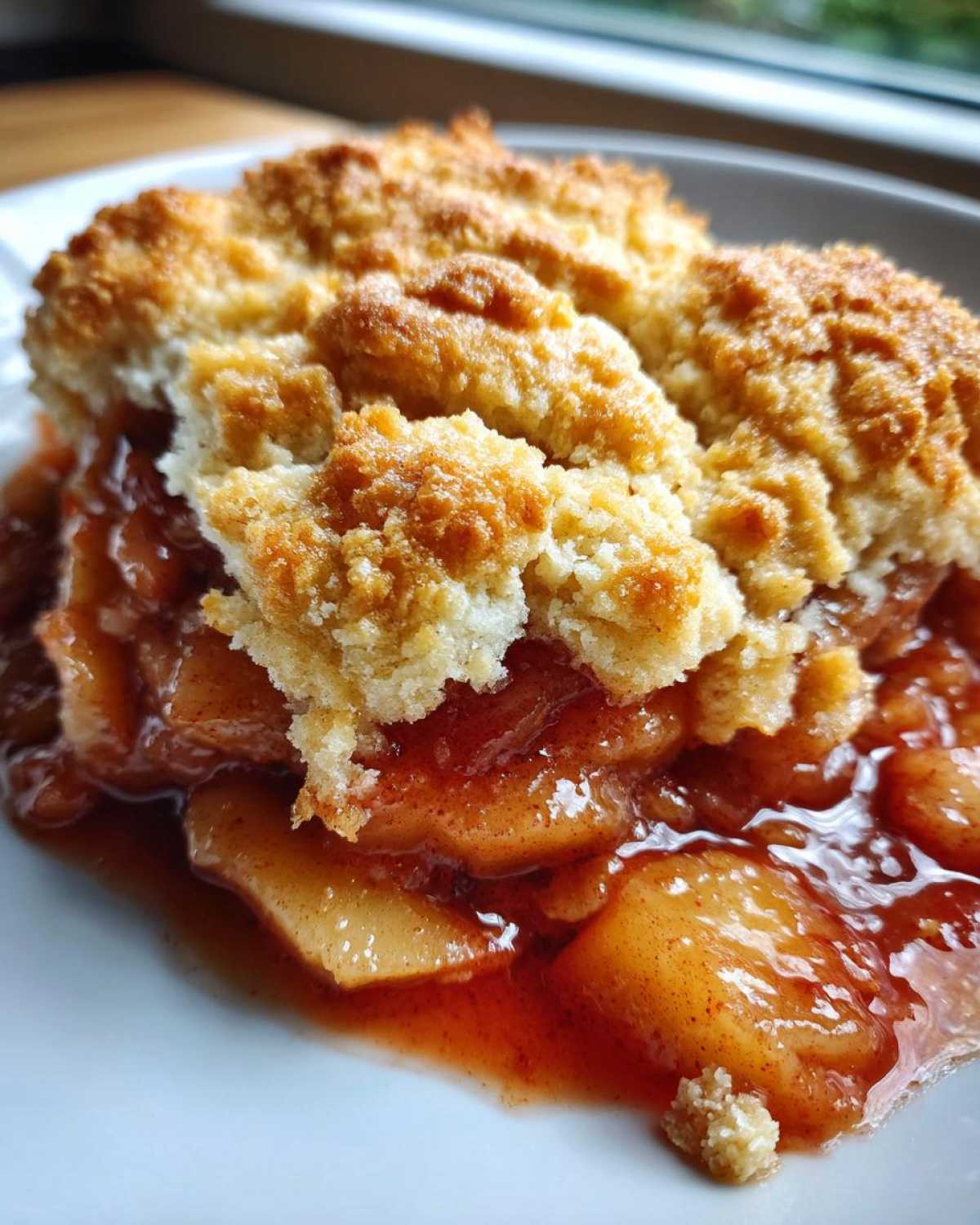 apple cobbler - detail 2