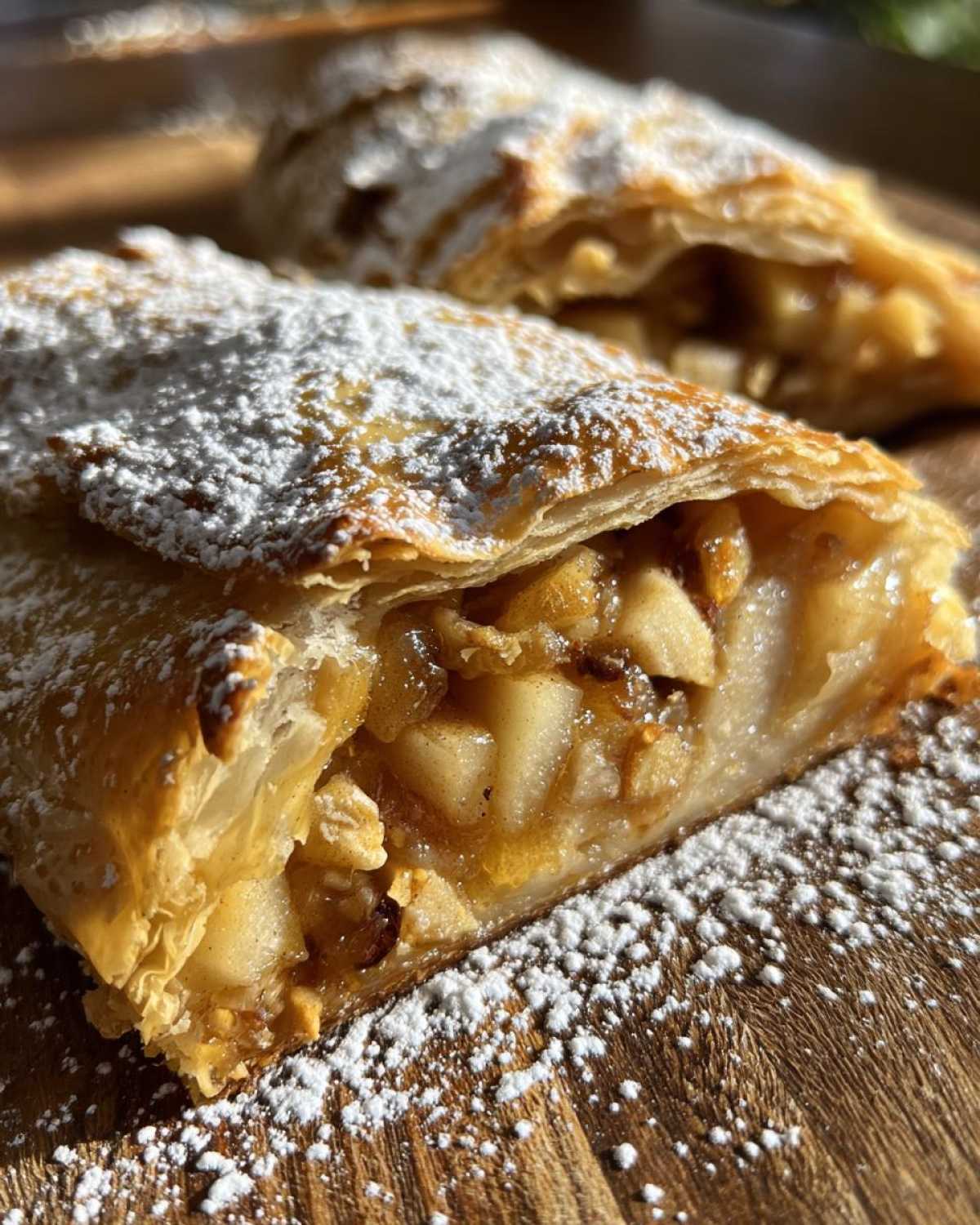 apple strudel - detail 1