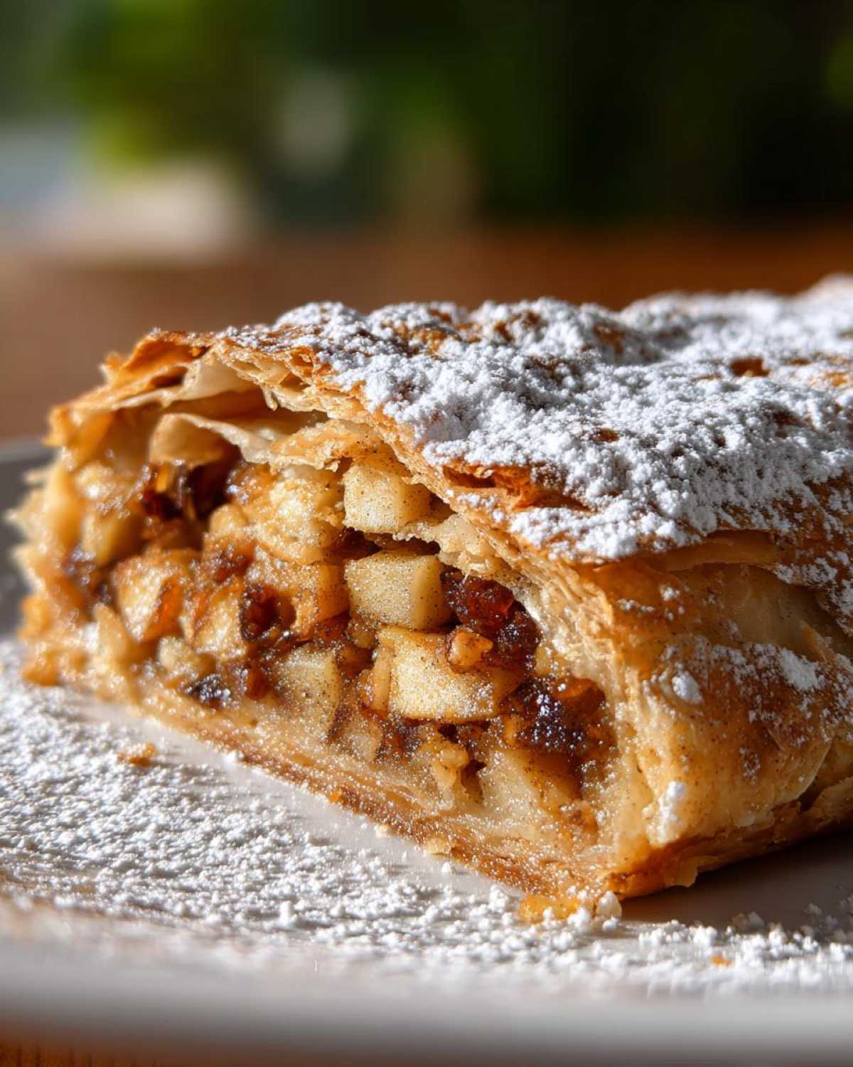 apple strudel - detail 2