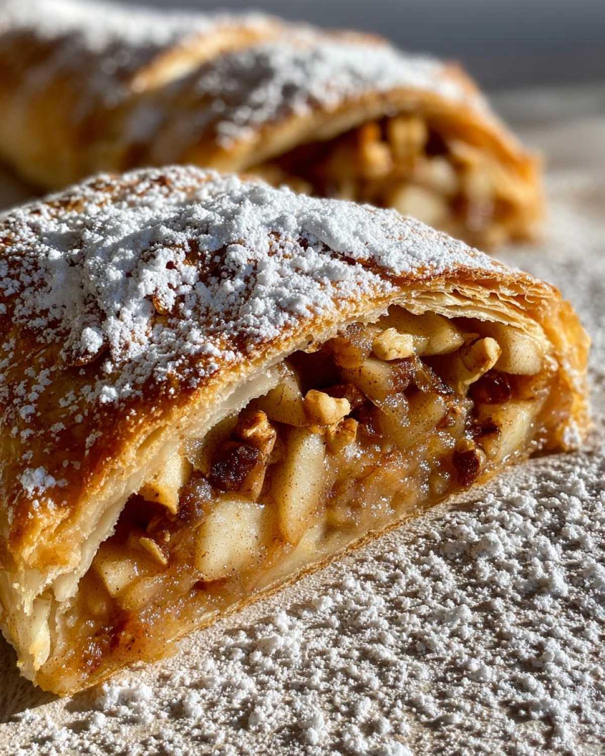 apple strudel - detail 3