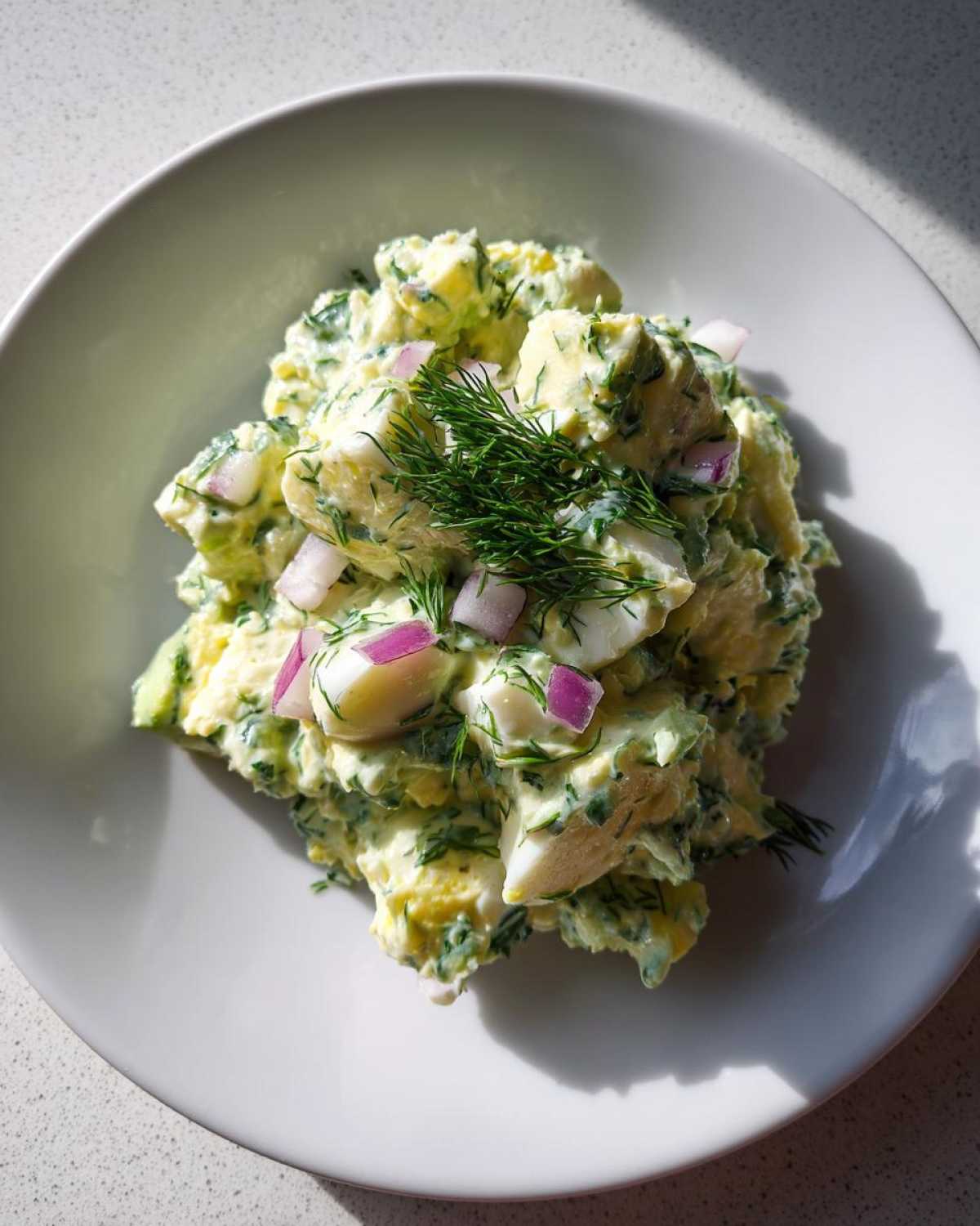 avocado egg salad - detail 2