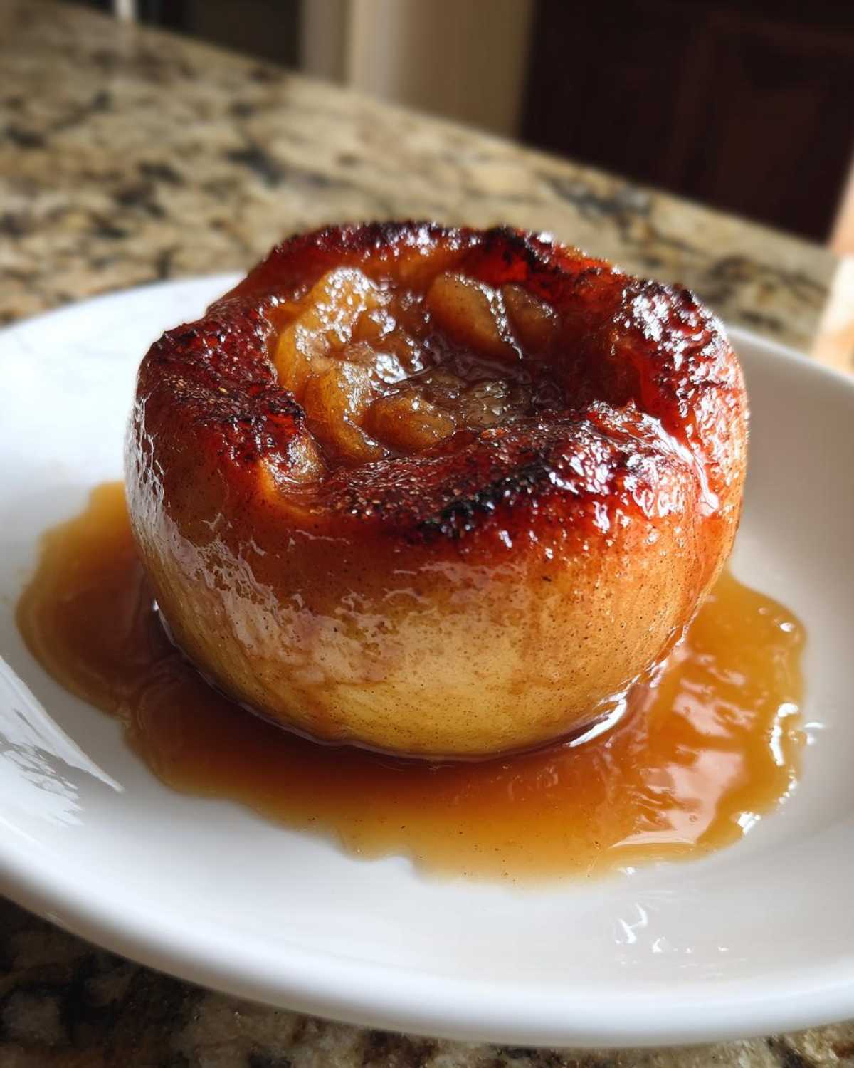 baked apple - detail 1