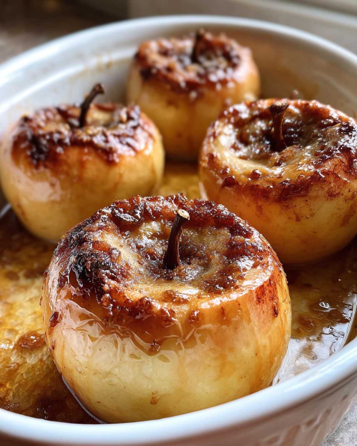 baked apples - detail 1