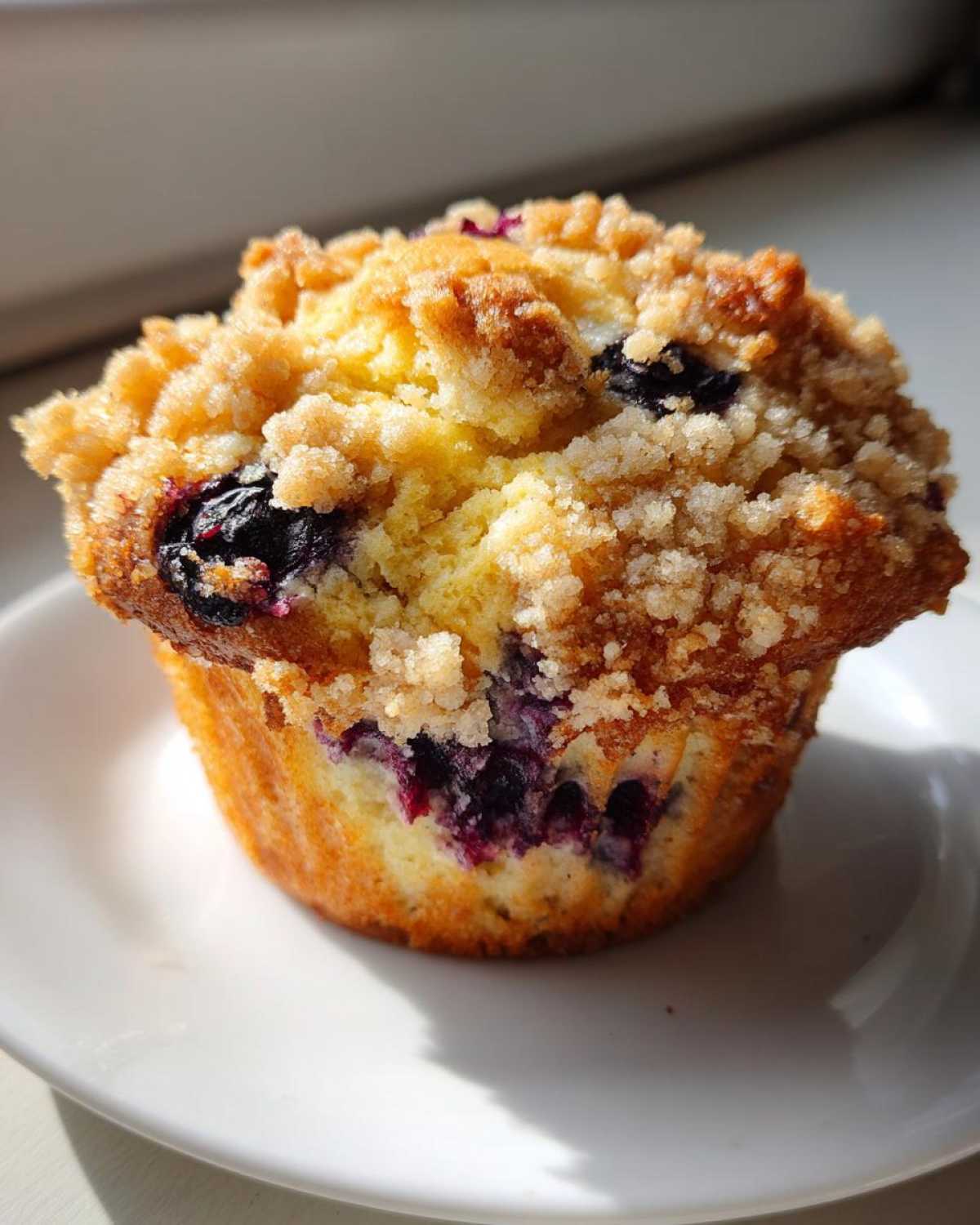 blueberry muffin - detail 1