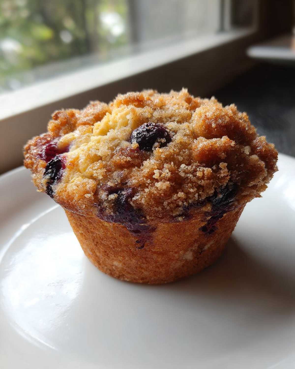 blueberry muffin - detail 2