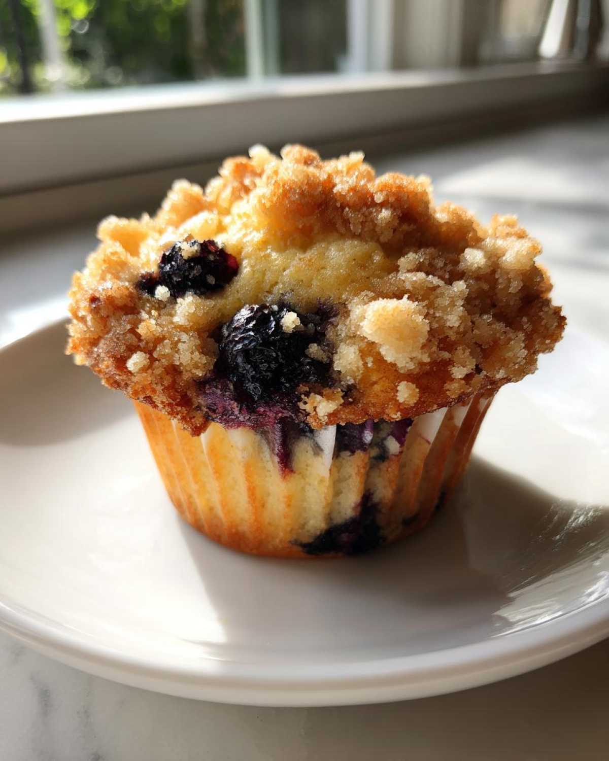 blueberry muffin - detail 3